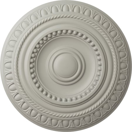 Ekena Millwork Artis Ceiling Medallion (Fits Canopies up to 6 7/8"), Hand-Painted Pot of Cream, 15 3/4"OD x 1 3/8"P CM15ARPCF